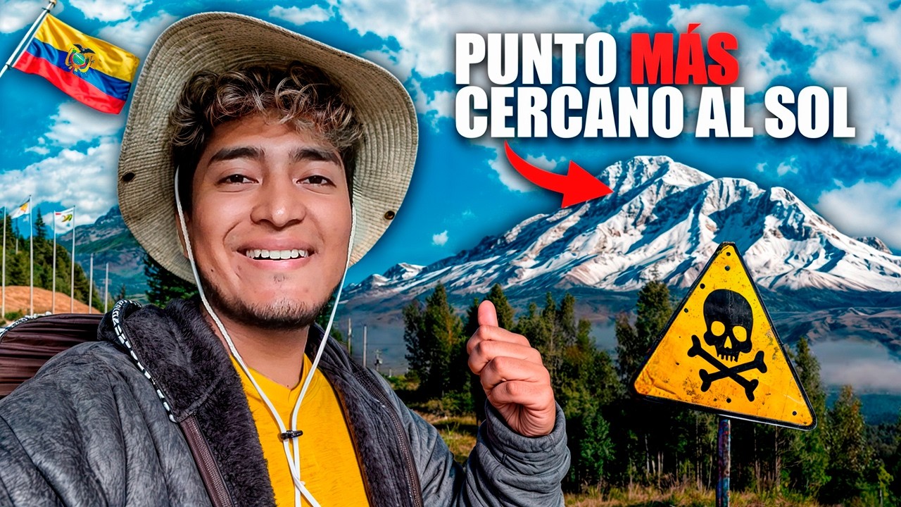 El punto más alto del MUNDO está en ECUADOR? | VOLCÁN CHIMBORAZO 🇪🇨
