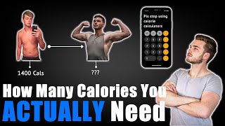 Find EXACTLY How Many Calories YOU Should Eat To Lose Fat \& Build Muscle (5 EASY STEPS)