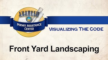 Visualizing the Code - Front Yard Landscaping