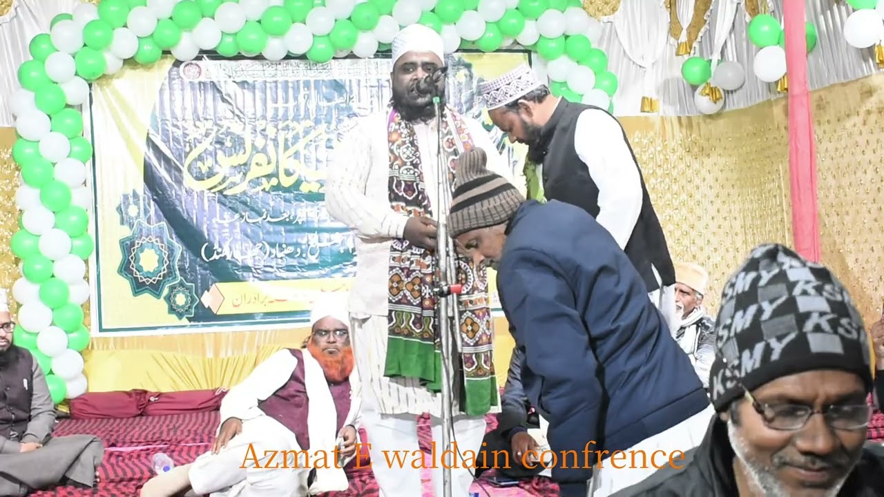 SHAYRE AHLE SUNNAT JANAB TARIKH ANWAR  KASHFI DHANBAD RASTA SIDHA DIKHATA BAAP HAI.