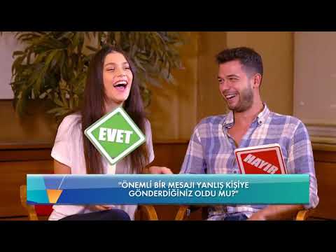 Atakan ve Ecem ile Evet Hayır Oyunu! Ekranda'da