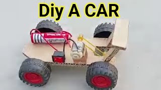 How to make cardboard toy Car/Diy a toy car