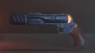 Blender 2.8 Beta Eevee test (Stargate Atlantis - Ronan Dex Particle Cannon)