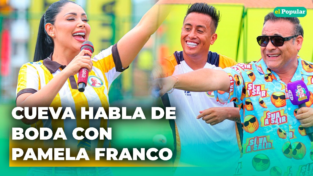 Christian Cueva CONFIRMA su boda con Pamela Franco 💍 “Es el amor de mi vida” #elpopular