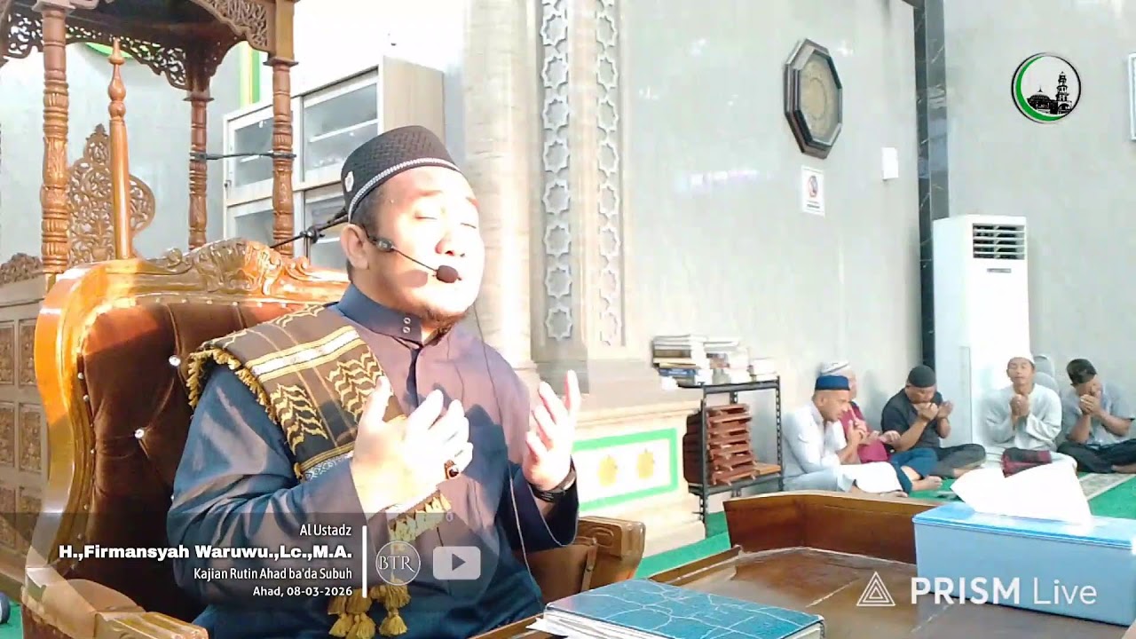 Kajian Rutin Ahad ba'da Subuh Ahad, 08-03-2026 | Al Ustadz, H.,Firmansyah Waruwu Lc.,M.A.