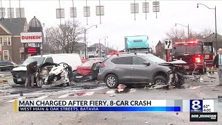 Driver arrested in March crash that left multiple people injured in Batavia