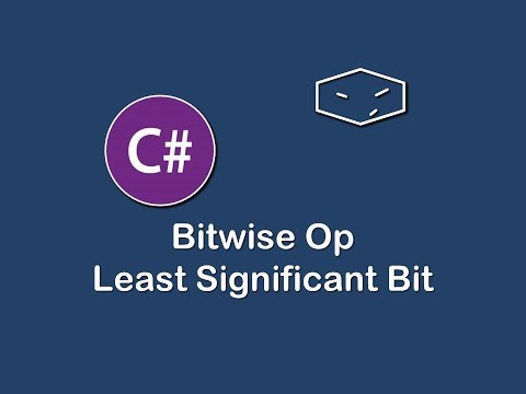 bitwise op least significant bit in c#