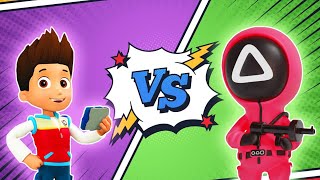 #squidgame #pawpatrol #pawpatrolgame #squid Squid Game Subway Run Vs Paw Patrol Run - Gameplay screenshot 3