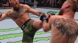 Conor Mcgregor Vs Cowboy  Slow motion finish highlights