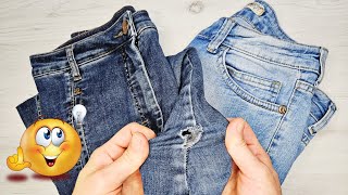 Don't throw away your old and worn jeans! Turn them into useful items!