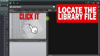 HOW TO OPEN KONTAKT 3RD PARTY LIBRARIES
