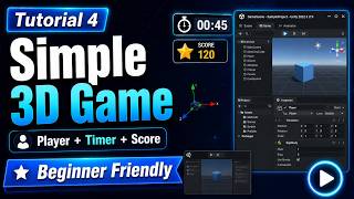 Build Your First Unity Game | 3D Movement, Collectibles & UI