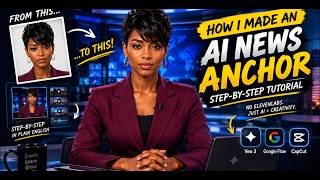How I Created an AI News Anchor Video (Step-by-Step Tutorial)