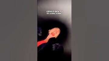 Sliding Down an Abandoned Storm Drain 😳