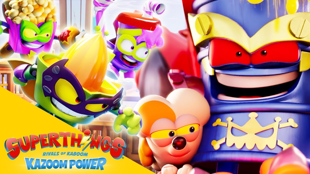 💥Przyłącz się do Złoczyńców!💥SUPERTHINGS KAZOOM POWER💥serial TV