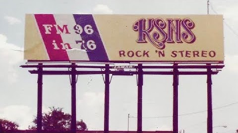 KSNS “Stereo 96" Lake Charles - Composite (1970s)