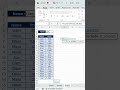 Master Excel Formula – Dynamic Data Filtering Made Easy #youtubeshorts#excel#exceltips #exceltricks