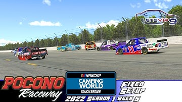 iRacing NASCAR Truck Series (C Fixed) @ Pocono Raceway