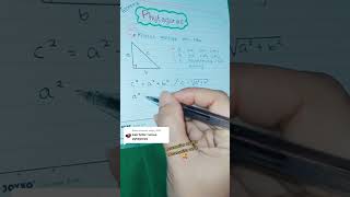 rumus phytagoras #fyp #matematikamudah #matematikaasyik #maths #phytagoras #guru #gurusd #rumushk