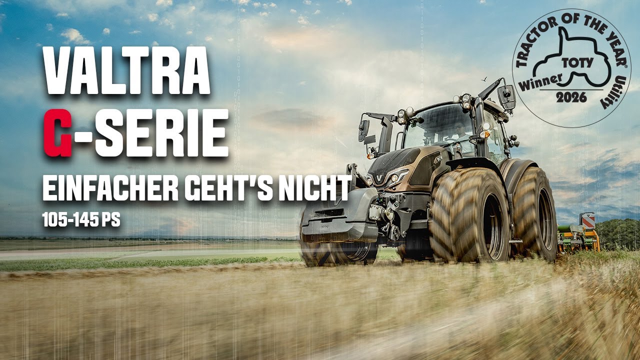 Die Valtra G-Serie – einfacher geht's nicht