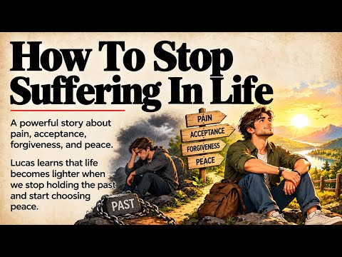 How To Stop Suffering In Life | A Story About Peace, Acceptance, And Letting Go | Speak English ✅️