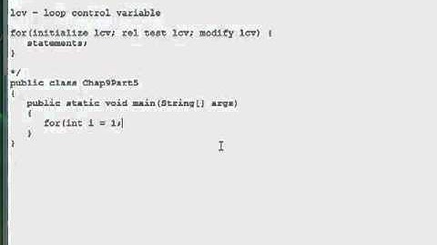 InfiniteSkills Tutorial | Java  - For Loop  | Training Essentials