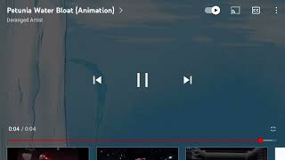 Petunias Water Bottle