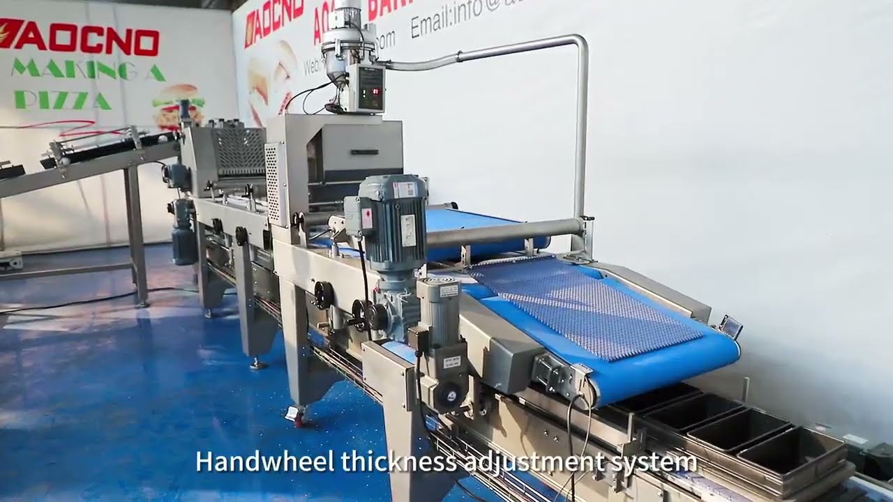 Industrial toast production line 3