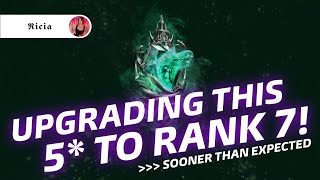 UPGRADING THIS SOONER THAN EXPECTED! Another Rank 7 5* Gem. Diablo Immortal.