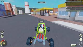 Rally Kart Beta : Shifty Sand race (with new lap record but...) screenshot 3