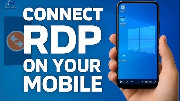 Connect Remote Desktop Connection On Phone  #rdp #trending