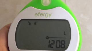 Efergy Showertime Shower Timer & Alarm quick look
