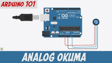 Tinkercad ile Arduino Dersleri | Arduino Analog Okuma Seri Haberleşme