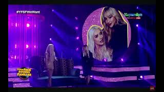 JMIELLE AS SABRINA CAPENTER AND CHRISTINA AGUELLERA - WHAT A GIRL WANTS