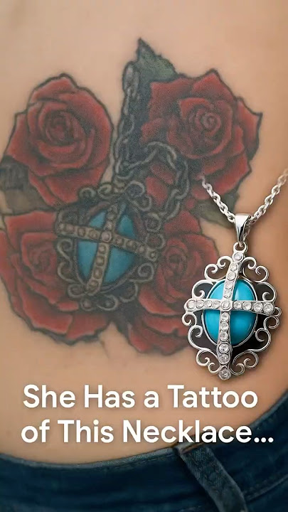 She Has a Tattoo of This Necklace