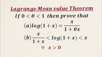 Lagrange Mean value Theorem _ Second Form