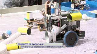 Trophée de robotique : Montigny-le-Bretonneux remporte le prix du développement durable
