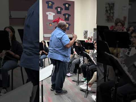 Conductor William Owens Visits McDonald Middle School