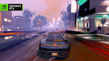 GTA 5 Realistic Vegetations And Dense Forest With Ray Tracing Ultra Settings Gameplay On RTX 3080