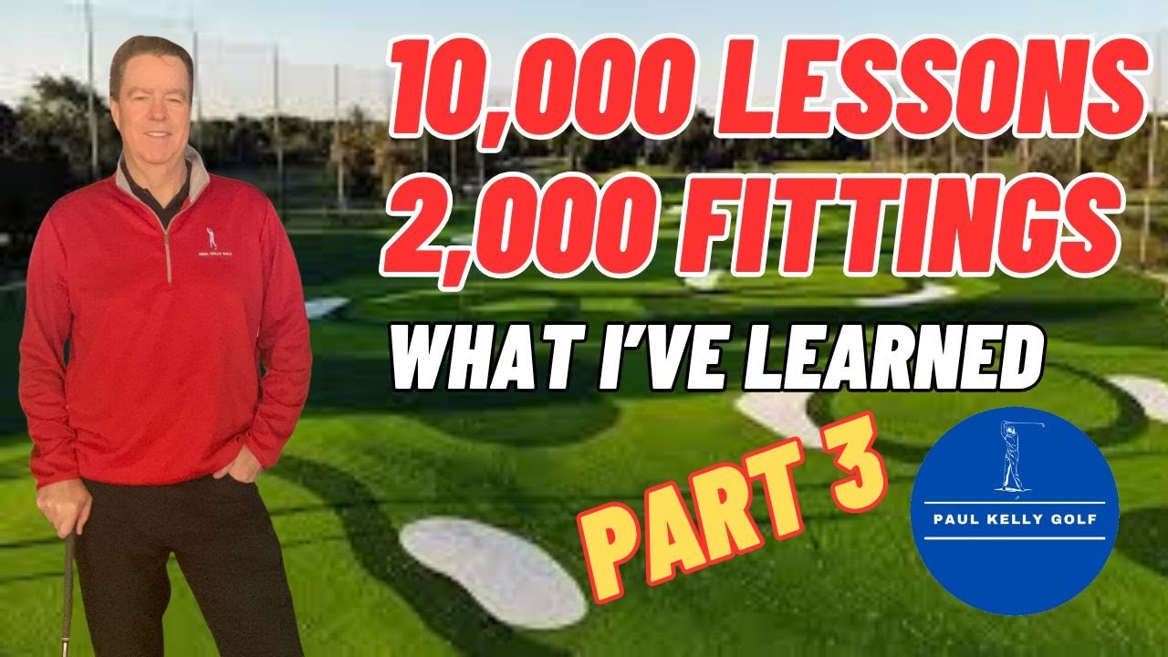 I've Learned A Lot In 10,000 Lessons and 2,000 Fittings - Part 3 of 5