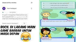 Bocah di larang main game ini serius