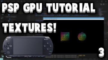 PSP Graphics Programming Tutorial #3: Textures!