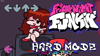 FNF [Full Week] Tutorial Hard Mode Perfect Combo, For listening to music