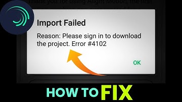 How To Fix Alight Motion Error | Alight Motion Error #4102 Problem 2022