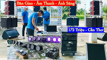 Đủ Bộ Luôn “ Dàn Âm Thanh + Ánh Sáng 172 Triệu “ Array ADD_Pro Tại Cần Thơ. LH 0903010773