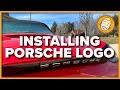 How To Apply PORSCHE LETTERING