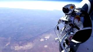 Felix Baumgartner completes record setting space jump