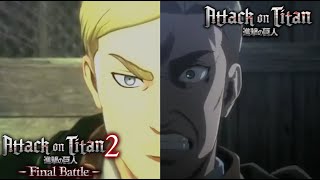 AoT 2: Final Battle Erwin's Charge but English Dubbed