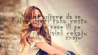 Vignette de la vidéo "Maya Sar - Krive riječi (tekst, lyrics) 2012"