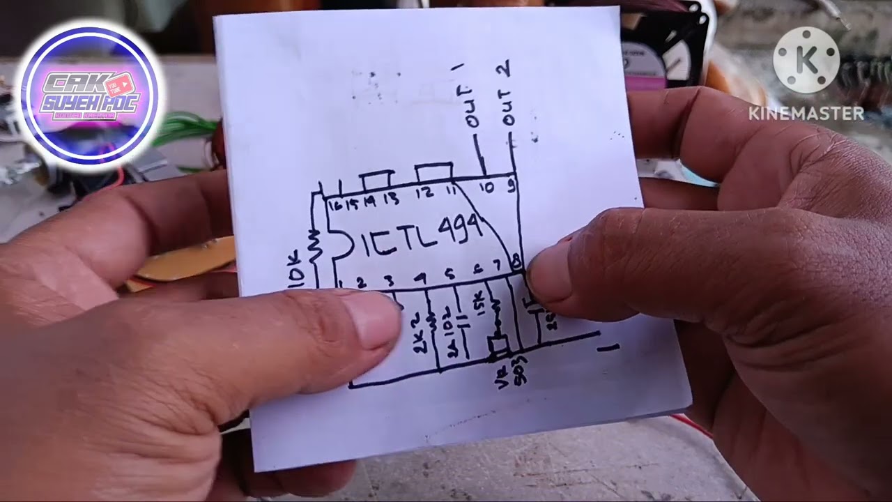 Tutorial merakit "PWM" IC TL494 + sekema 